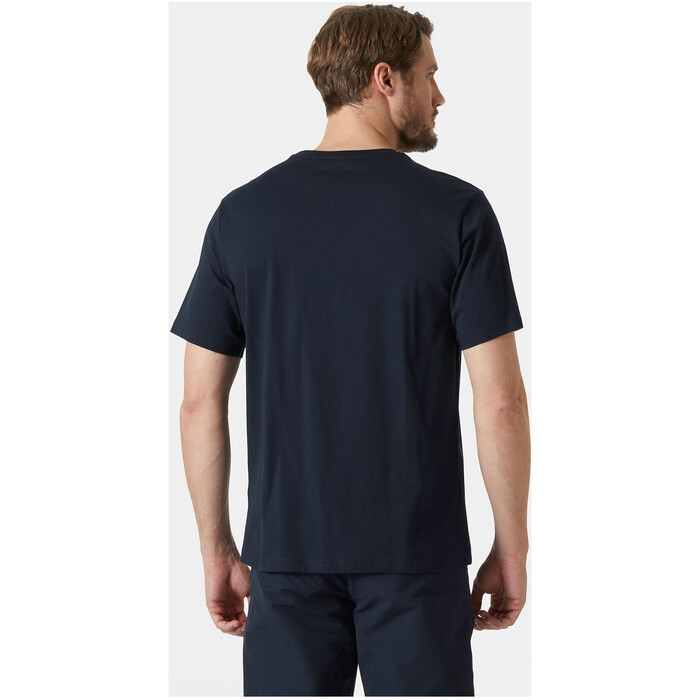 Helly Hansen Mnner 2024 Logo-T-Shirt 2.0 30396 - Navy